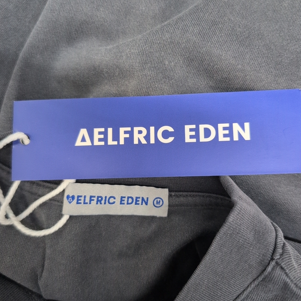 Aelfric Eden Oversized Short Sleeve Crewneck Men's T Shirt Medium Black - Picture 6 of 9